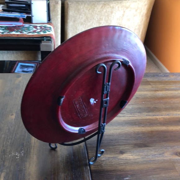 Display dish with holder - Picture 3 of 3